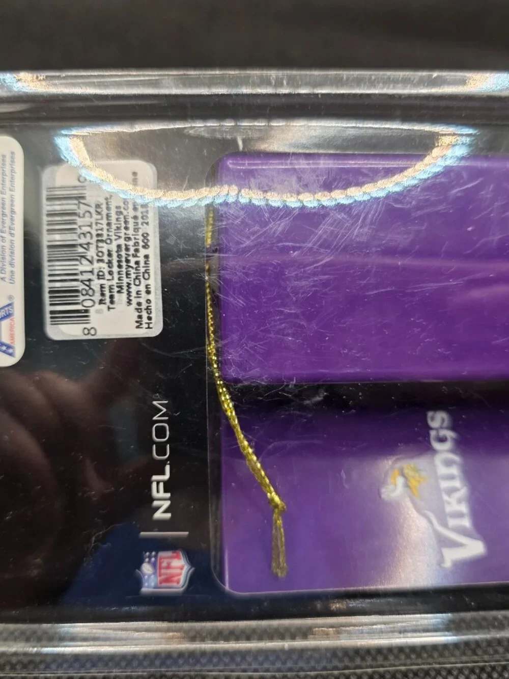 Minnesota Vikings Locker Ornament